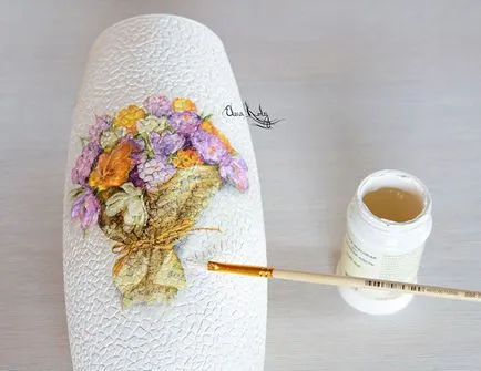 Decorați o vaza „Crocus“ - târg de meșteșugari - manual, manual (mixed media) Decorați o vaza „Crocus“ - târg de meșteșugari - manual, lucrate manual