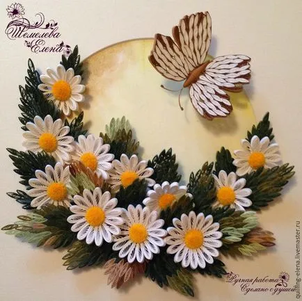 Asigurați-vă o margaretă în tehnica quilling - Masters Fair - manual, manual (pictura cu mâinile) Asigurați-vă o margaretă în tehnica quilling - Masters Fair - manual, lucrate manual