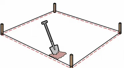 Sandbox pentru copii cu mâinile lor