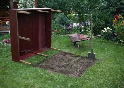 Sandbox pentru copii cu mâinile lor