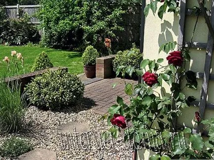 Design de curte și grădină privată de fotografii, interiorul casei (proiectare) Design de curte și grădină privată de fotografii, interiorul casei