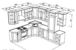 proiect de design de bucătărie cu propriile lor mâini regulile de plasare și proiectarea de mobilier