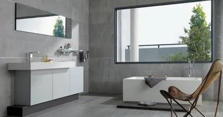 Design de baie în gri caracteristici de înregistrare, fotografii