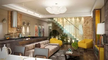 Design camera de zi in casa țară privat, fotografii de interior și sfaturi de design (casă) Design-ul din camera de zi într-un privat fotografii casă de țară de interior și sfaturi de design