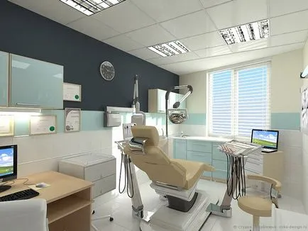 Clinica Design proiect Stomatologie interior