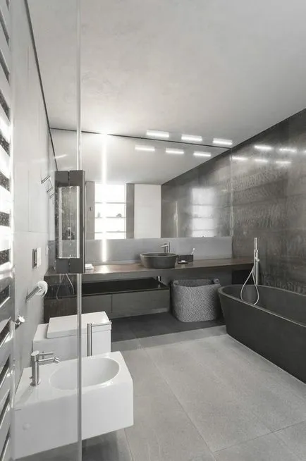 Design de baie în gri caracteristici de înregistrare, fotografii