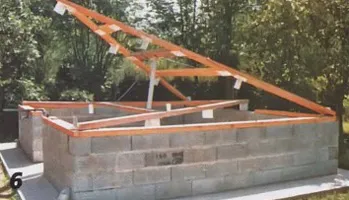 Casa-cort în zona suburbană, 6 ar