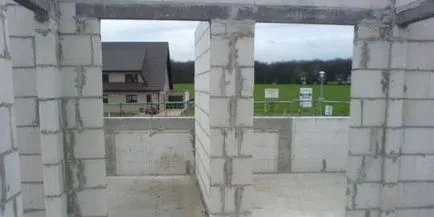 Casa de beton celular cu mâinile lor foto, instrucțiuni video (mâini) Casa de beton celular cu mâinile foto, video de instruire lor