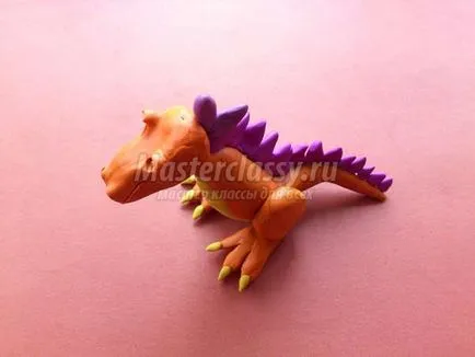 Dragon de la pas cu pas plastilină expertul clasă fotografie