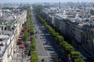 Champs Elysees din Paris