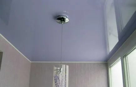 plafon stretch violet de