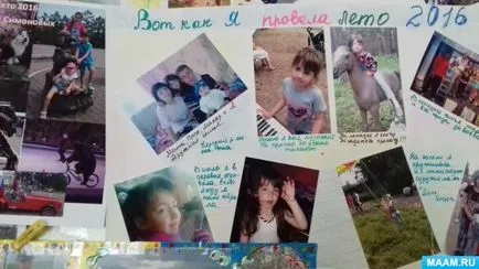 Fotografii din în grupul de mijloc, „am petrecut vara cu familia sa“