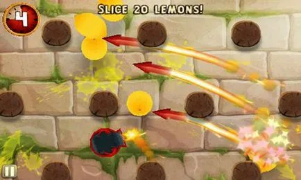 Fruit Ninja Motanul încălțat - arata ce o pisica in cizme!