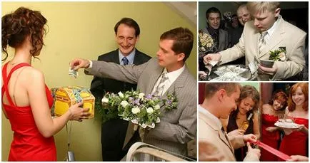 Ofertele pentru mireasa răscumpărare mirelui și martorilor nunta - interesante, amuzante, poezii