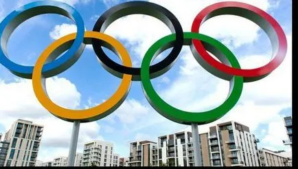 Inel olimpic emblema înseamnă că Jocurile Olimpice - inele (media) inele olimpice care reprezintă emblema Jocurilor Olimpice - inele
