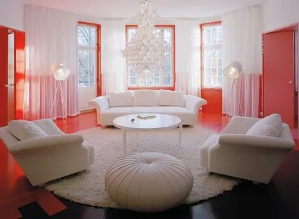 Coral culoare în interior - de design, accesorii, foto (coral) Culoare Coral în interior - de design, accesorii, fotografii