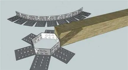 structuri dom geodezic cu mâinile fotografia lui