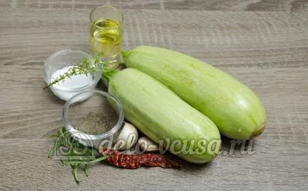 garnitură de pas cu pas reteta dovlecel (9 poze)