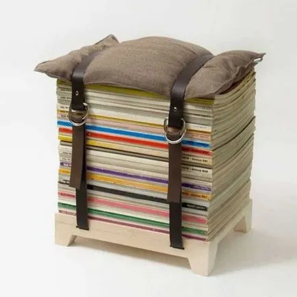 Ziare și decor cafea sau 24 de idei inspirate, folosind reviste vechi (idei) Ziare și decor cafea sau 24 de idei inspirate folosind reviste vechi