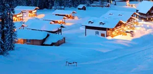 Mountain Ski Resort Salang