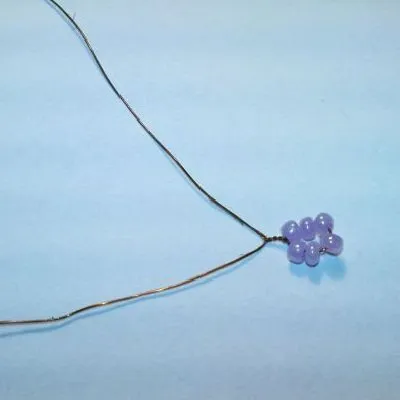 Wisteria șirag de mărgele de clasa de master, țesut schema pas cu pas fotografii și videoclipuri