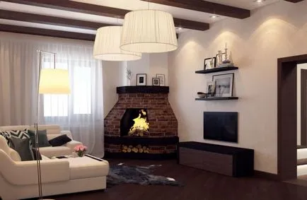 (Camera de zi casă privată) 54 fotografii de cele mai bune idei de design Design - Condiții de viață într-o casă privată Condiții de viață într-o casă privată - 54 fotografii ale celor mai bune idei de design designeri