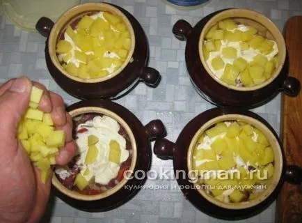 Tocană de vită în oală - gătit pentru bărbați