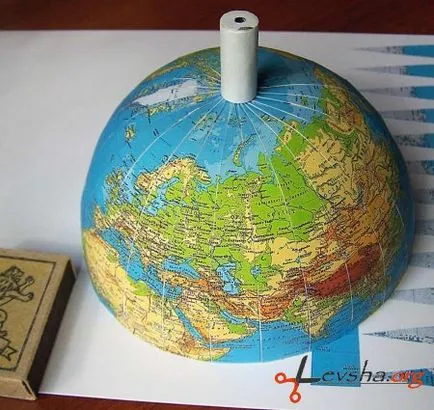 Globe, matura lume - modelul de hârtie - un album foto de hobby-uri