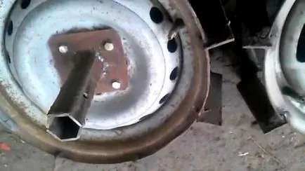 Papuci pentru motoblock mâinile lor de la drive-uri auto