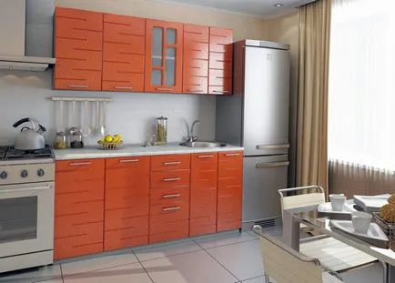 Interior bucătărie bej maro
