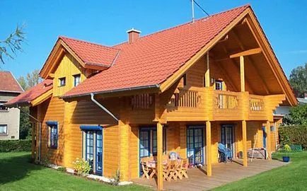 Ce mai bine pentru a construi o casa de lemn dintr-o bucata, busteni si cherestea, sfaturi de reparații casnice (lemn) Ce mai bine pentru a construi o casa de lemn dintr-o bucata, busteni si lemn rotund, consiliere cu privire la reparații casnice