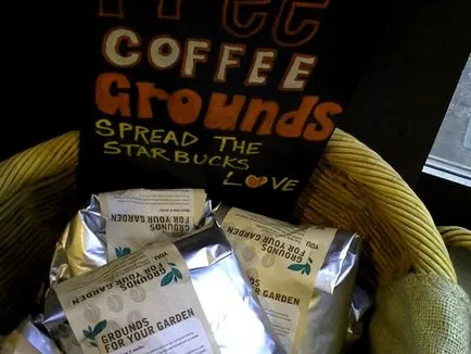 Folosind cafea pentru grădină, de sfaturi