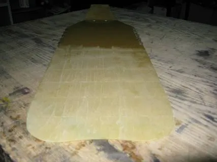 Producția de sticlă pânză cu mâinile aripioarele sale (aripioare) Producția de aripioare de sticlă pânză cu propriile sale mâini