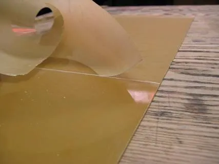 Producția de sticlă pânză cu mâinile aripioarele sale (aripioare) Producția de aripioare de sticlă pânză cu propriile sale mâini