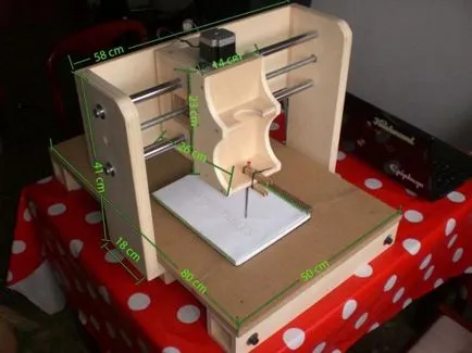 cnc mașină de fabricație Arduino pe bază de lemn