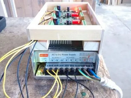 cnc mașină de fabricație Arduino pe bază de lemn