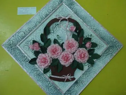 Panouri Fabric cu mâinile lor pe tesatura, mozaic pe perete, realizat din flori din stofa, panouri de Crăciun ca