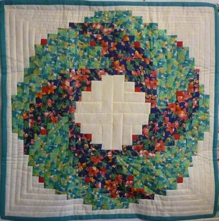 Panouri Fabric cu mâinile lor pe tesatura, mozaic pe perete, realizat din flori din stofa, panouri de Crăciun ca