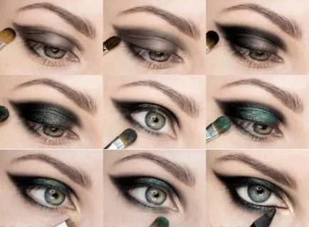 Ce ar trebui să fie sub machiaj rochie albastră (rochie) Ce ar trebui să fie un make-up sub rochie albastră