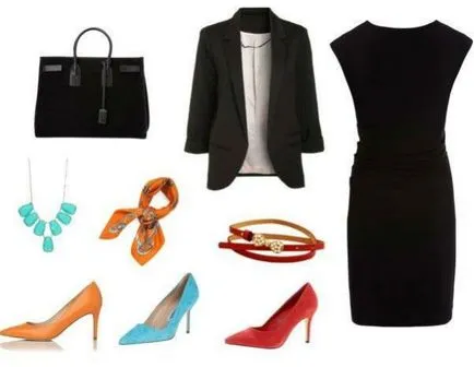 Ce accesorii pentru a alege o rochie neagra (foto) (rochie lungă neagră) Ce accesorii pentru a alege o rochie neagră (poze)