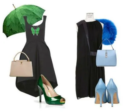 Ce accesorii pentru a alege o rochie neagra (foto) (rochie lungă neagră) Ce accesorii pentru a alege o rochie neagră (poze)