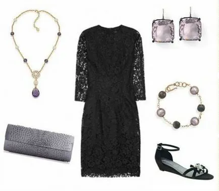 Ce accesorii pentru a alege o rochie neagra (foto) (accesorii) Ce accesorii pentru a alege o rochie neagră (poze)