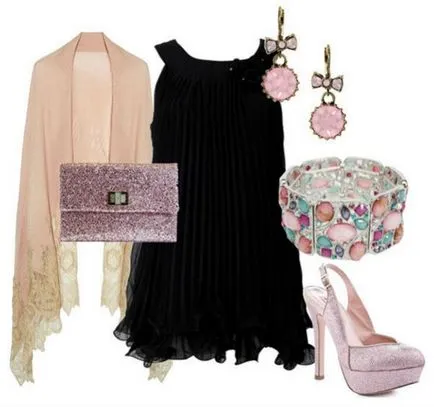 Ce accesorii pentru a alege o rochie neagra (foto) (accesorii) Ce accesorii pentru a alege o rochie neagră (poze)