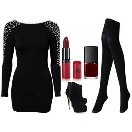 Ce accesorii pentru a alege o rochie neagra (foto) (accesorii) Ce accesorii pentru a alege o rochie neagră (poze)