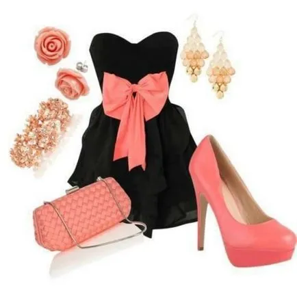 Ce accesorii pentru a alege o rochie neagra (foto) (rochie) Ce accesorii pentru a alege o rochie neagră (poze)