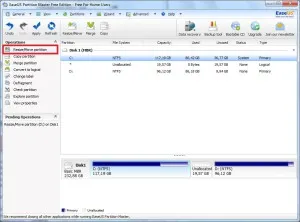 Cum se modifica dimensiunea discului în Windows 2000