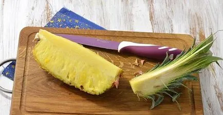 Cum frumos taie ananas pe un ghid video de masă festivă