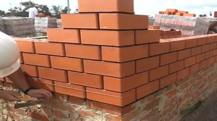 Cum să se stabilească cărămizi zidărie corectă în mod corespunzător, opțiuni