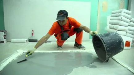 Atât la nivel calitativ podea pentru montarea gresiei (tigla) Atât la nivel calitativ podea pentru montarea placilor