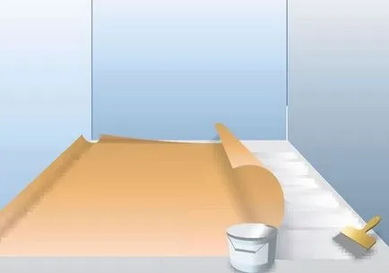 Cum să se stabilească linoleum cum să se pună în apartament independent, fotografii și videoclipuri (ce-i drept) Cum să se stabilească linoleum cum să se pună în apartament și pe cont propriu, foto și video